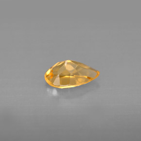 Citrine Gemstone in 7.7 x 5 mm Size for Sale, Citrine Stone in Yellow Golden Color