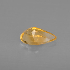 Citrine Gemstone in 8.1 x 5.1 mm Size for Sale, Citrine Stone in Yellow Golden Color