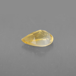 Citrine Gemstone in 8 x 5.1 mm Size for Sale, Citrine Stone in Yellow Golden Color
