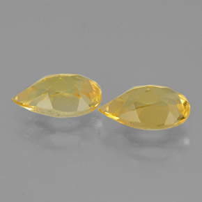 Citrine Gemstone in 7.9 x 5.1 mm Size for Sale, Citrine Stone in Yellow Golden Color