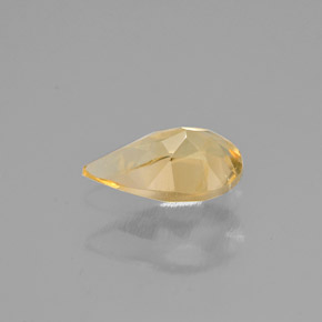 Citrine Gemstone in 8 x 5 mm Size for Sale, Citrine Stone in Yellow Golden Color