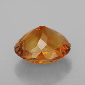 Citrine Gemstone in 13.1 x 10.9 mm Size for Sale, Citrine Stone in Yellow Orange Color
