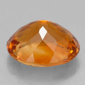 Citrine Gemstone in 12 x 10 mm (calibrated) Size for Sale, Citrine Stone in Yellow Orange Color