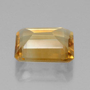 Citrine Gemstone in 9 x 7 mm (calibrated) Size for Sale, Citrine Stone in Yellow Golden Color