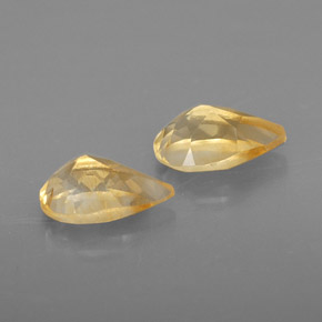 Citrine Gemstone in 8.1 x 5.1 mm Size for Sale, Citrine Stone in Yellow Golden Color