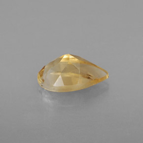 Citrine Gemstone in 7.9 x 5 mm Size for Sale, Citrine Stone in Yellow Golden Color