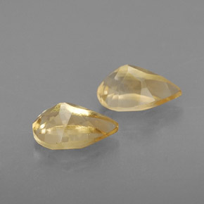 Citrine Gemstone in 7.9 x 5.2 mm Size for Sale, Citrine Stone in Yellow Golden Color