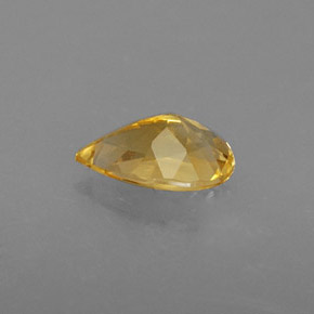 Citrine Gemstone in 7.8 x 5.1 mm Size for Sale, Citrine Stone in Yellow Golden Color