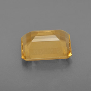 Citrine Gemstone in 9 x 7 mm (calibrated) Size for Sale, Citrine Stone in Yellow Golden Color