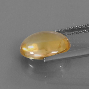 Citrine Gemstone in 10.4 x 8.5 mm Size for Sale, Citrine Stone in Yellow Golden Color