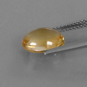 Citrine Gemstone in 10 x 8 mm (calibrated) Size for Sale, Citrine Stone in Yellow Golden Color