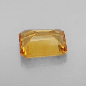 Citrine Gemstone in 9 x 7 mm (calibrated) Size for Sale, Citrine Stone in Yellow Golden Color