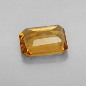 Citrine Gemstone in 9 x 7 mm (calibrated) Size for Sale, Citrine Stone in Yellow Golden Color