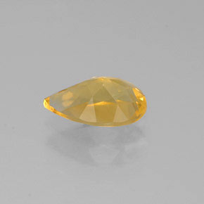 Citrine Gemstone in 7.6 x 5 mm Size for Sale, Citrine Stone in Yellow Golden Color