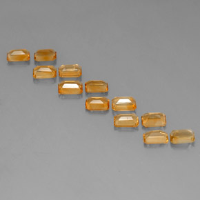 Citrine Gemstone in 5.9 x 3.8 mm Size for Sale, Citrine Stone in Yellow Golden Color