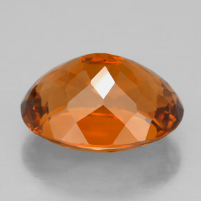 Citrine Gemstone in 15 x 11.6 mm Size for Sale, Citrine Stone in Yellow Orange Color