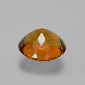 Citrine Gemstone in 14.8 x 13.2 mm Size for Sale, Citrine Stone in Yellow Orange Color