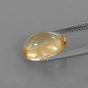 Citrine Gemstone in 11 x 9 mm (calibrated) Size for Sale, Citrine Stone in Yellow Golden Color