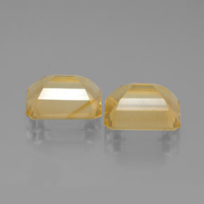 Citrine Gemstone in 9 x 7 mm (calibrated) Size for Sale, Citrine Stone in Yellow Golden Color