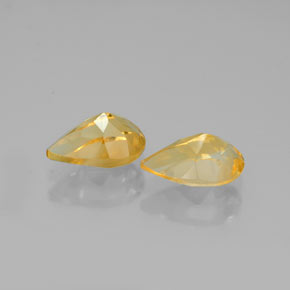 Citrine Gemstone in 7.9 x 5.1 mm Size for Sale, Citrine Stone in Yellow Golden Color