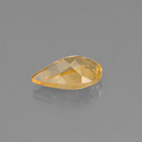 Citrine Gemstone in 7.9 x 4.9 mm Size for Sale, Citrine Stone in Yellow Golden Color