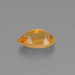 Citrine Gemstone in 7.7 x 5.1 mm Size for Sale, Citrine Stone in Yellow Golden Color