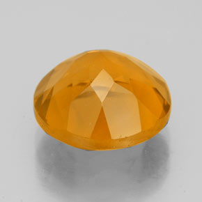 Citrine Gemstone in 11 mm (calibrated) Size for Sale, Citrine Stone in Yellow Golden Color