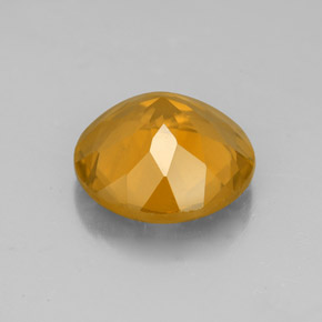 Citrine Gemstone in 11 mm (calibrated) Size for Sale, Citrine Stone in Yellow Golden Color