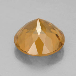 Citrine Gemstone in 12 mm (calibrated) Size for Sale, Citrine Stone in Yellow Golden Color