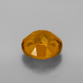 Citrine Gemstone in 11 mm (calibrated) Size for Sale, Citrine Stone in Yellow Golden Color
