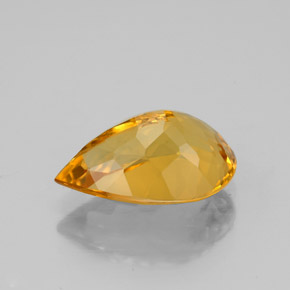 Citrine Gemstone in 12 x 8 mm (calibrated) Size for Sale, Citrine Stone in Yellow Golden Color