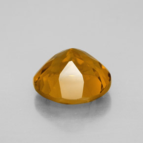 Citrine Gemstone in 12 mm (calibrated) Size for Sale, Citrine Stone in Yellow Golden Color