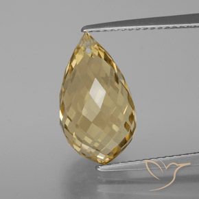 Citrine Doré briolette with hole 7,16 ct du Brésil, dimension 15,7x9 mm, pierre gemme naturelle Non traité, pureté vvs-vs, 1 pièce Citrine de couleur Orange Doré, dureté Mohs de 7 convient aux bijoux de tous les jours, pierre de sagesse, Pierre précieuse de l'année du coq, Photo A