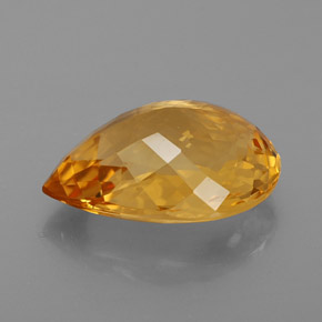 Citrine Gemstone in 16 x 12 mm (calibrated) Size for Sale, Citrine Stone in Yellow Golden Color
