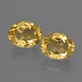 Medium Golden Citrine Gem - 1.8ct Oval Facet (ID: 412184)
