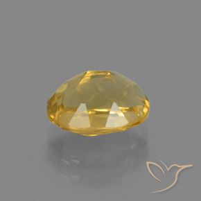 Citrine Gemstone in 9 x 7 mm (calibrated) Size for Sale, Citrine Stone in Golden Color