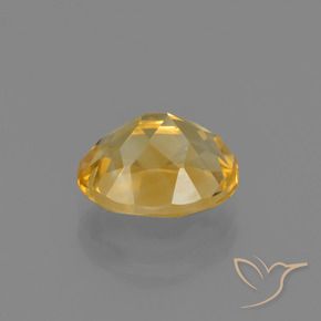 Citrine Gemstone in 9 x 7 mm (calibrated) Size for Sale, Citrine Stone in Golden Orange Color