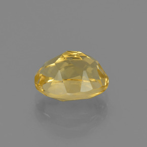 Citrine Gemstone in 9 x 7 mm (calibrated) Size for Sale, Citrine Stone in Light Golden Color