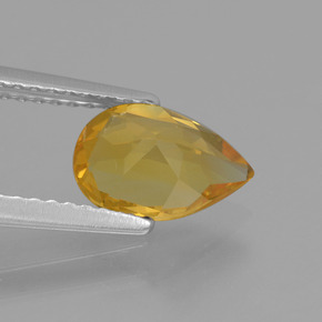 Citrine Gemstone in 9 x 6 mm (calibrated) Size for Sale, Citrine Stone in Yellow Golden Color