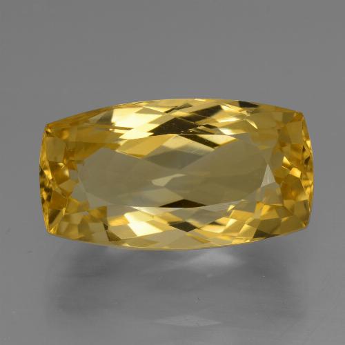 Golden Citrine Gem - 7.5ct Cushion-Cut (ID: 428070)