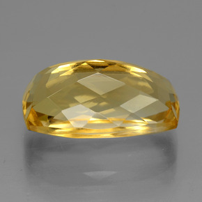 Citrine Gemstone in 15.5 x 8.6 mm Size for Sale, Citrine Stone in Golden Color