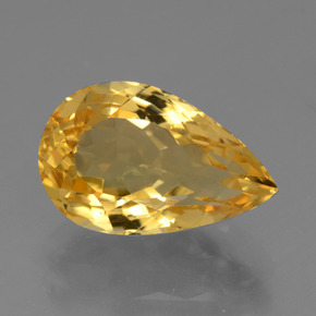 5ct Pear Facet Yellow Golden Citrine for sale thumb image of 5ct Pear Facet Yellow Golden Citrine (ID: 428445)