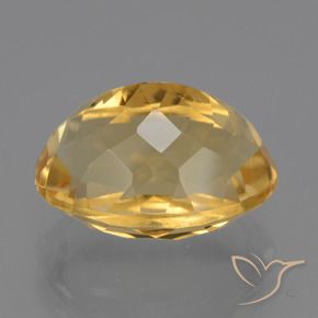 Citrine Gemstone in 13 x 9 mm (calibrated) Size for Sale, Citrine Stone in Deep Golden Orange Color