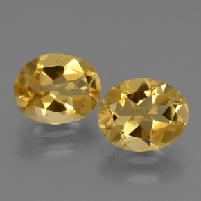 Golden Citrine Gem - 2.2ct Oval Facet (ID: 433534)