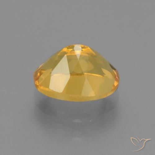 Citrine Gemstone in 10 x 8 mm (calibrated) Size for Sale, Citrine Stone in Golden Orange Color