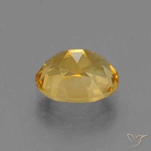 Citrine Gemstone in 10 x 8 mm (calibrated) Size for Sale, Citrine Stone in Golden Orange Color