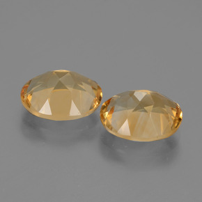 Citrine Gemstones in 10 x 8 mm (calibrated) Size for Sale, Citrine Stones in Golden Color