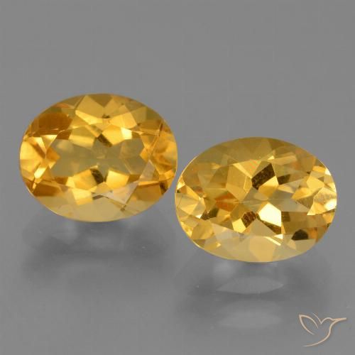 5.09ctw Natural Dark Golden Citrine, Oval, VVS
