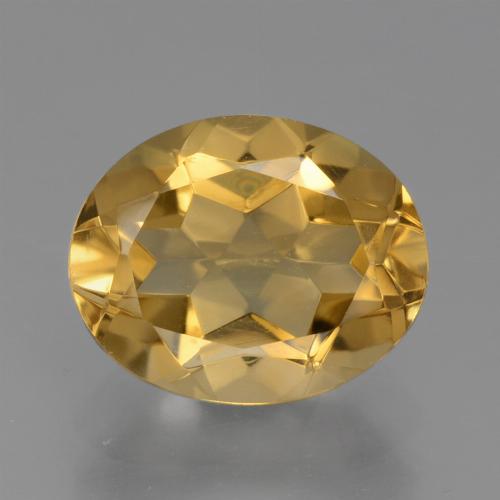 hellgolden Citrin Edelstein - 2.3ct Oval facettiert (ID: 433821)