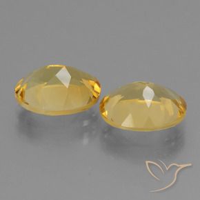 Citrine Gemstones in 10 x 8 mm (calibrated) Size for Sale, Citrine Stones in Golden Color